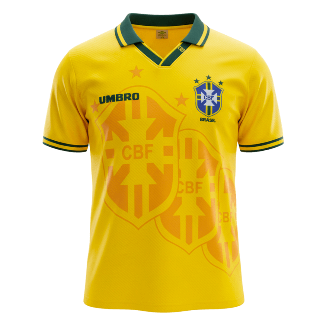 Camiseta Retro 1994 Brazil Primera Equipación - camisetasfutbol
