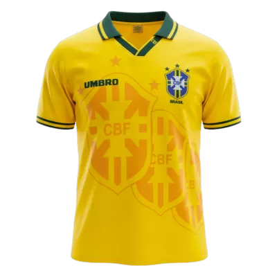 Camiseta Retro 1994 Brazil Primera Equipación - camisetasfutbol