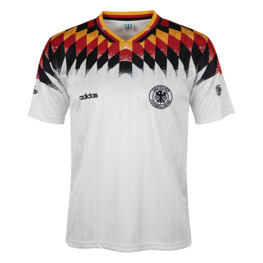 Camiseta Retro 1994 Alemania Primera Equipación - camisetasfutbol
