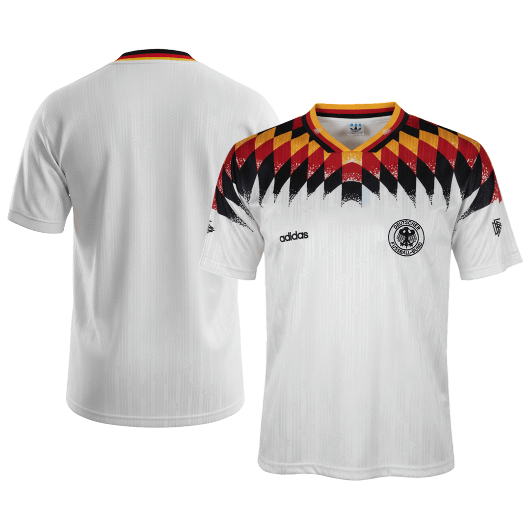Camiseta Retro 1994 Alemania Primera Equipación - camisetasfutbol