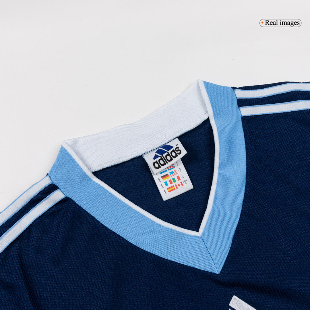 Camiseta Retro 1998 Argentina Segunda Equipación - camisetasfutbol