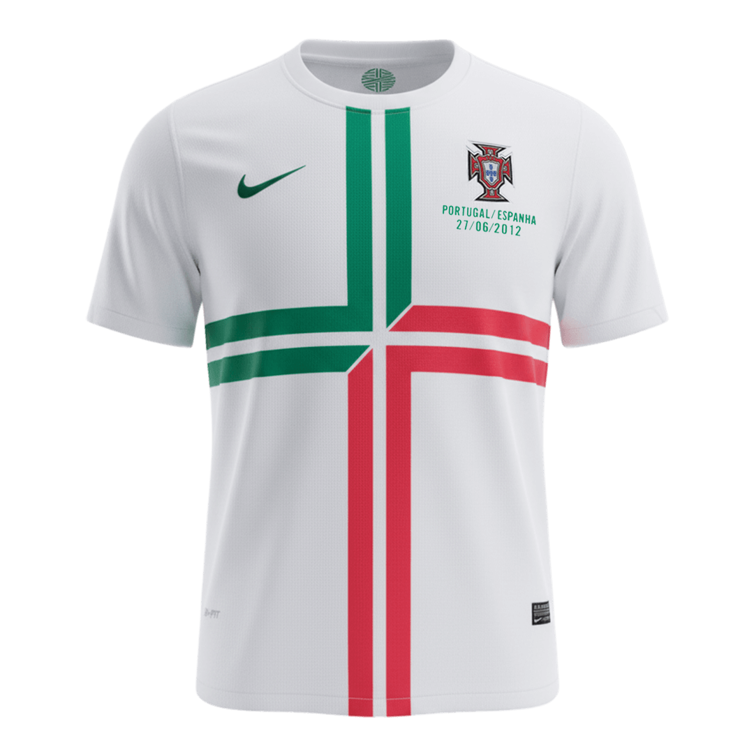 Camiseta Retro 2012 Portugal Segunda Equipación - camisetasfutbol