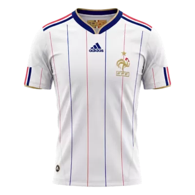 Camiseta Retro 2010 Francia Segunda Equipación - camisetasfutbol