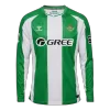 Camiseta Manga Larga Real Betis 2025/26 Primera Equipación - Versión Hincha - camisetasfutbol