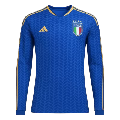 Camiseta Manga Larga Italia 2026 Primera Equipación Copa del Mundo - Versión Hincha - camisetasfutbol