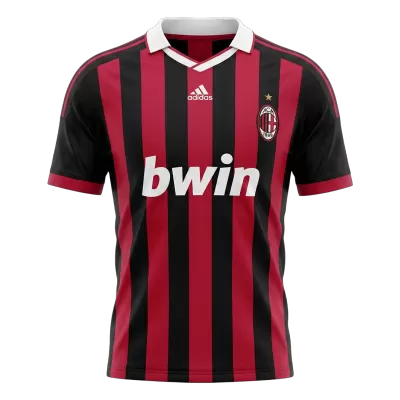 Camiseta Retro 2009/10 AC Milan Primera Equipación - camisetasfutbol