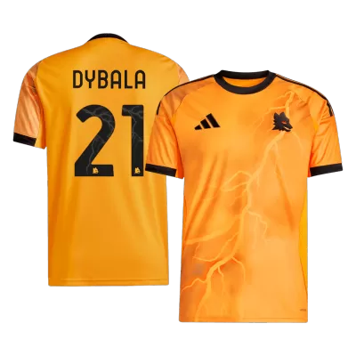 Camiseta DYBALA #21 Roma 2025/26 Segunda Equipación - Versión Hincha - camisetasfutbol
