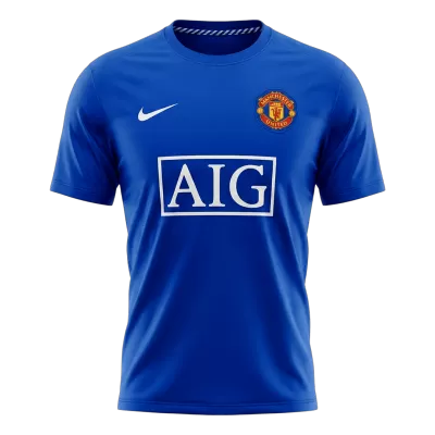 Camiseta Retro 2008/09 Manchester United Tercera Equipación - camisetasfutbol