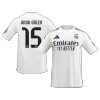 Camiseta ARDA GÜLER #15 Real Madrid 2025/26 Primera Equipación - Versión Hincha - camisetasfutbol