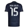 Calidad Premium Camiseta ARDA GÜLER #15 Real Madrid 2025/26 Segunda Equipación -Versión Hincha - camisetasfutbol