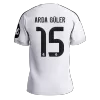 Calidad Premium Camiseta versión jugador ARDA GÜLER #15 Real Madrid 2025/26 Primera Equipación - Versión Jugador - camisetasfutbol