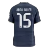 Calidad Premium Camiseta versión jugador ARDA GÜLER #15 Real Madrid 2025/26 Segunda Equipación - Versión Jugador - camisetasfutbol