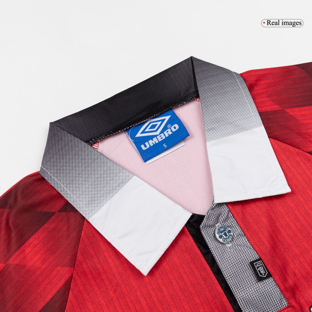 Camiseta Retro 1996/97 Manchester United Primera Equipación - camisetasfutbol