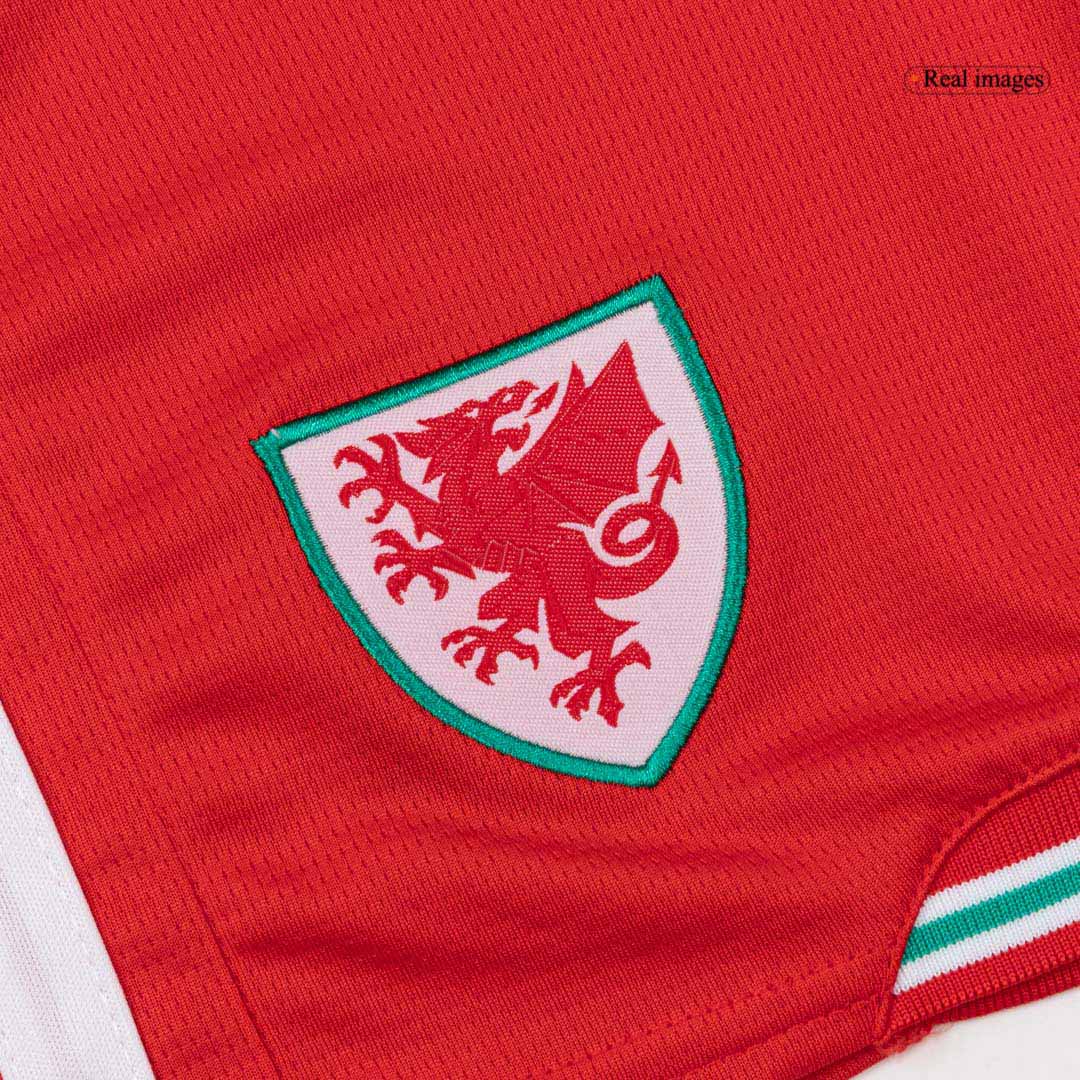 Miniconjunto Gales 2026 Primera Equipación Copa del Mundo Niño - camisetasfutbol