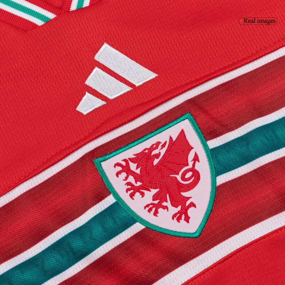 Miniconjunto Gales 2026 Primera Equipación Copa del Mundo Niño - camisetasfutbol