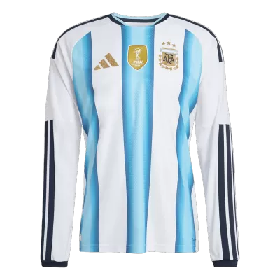 Camiseta versión jugador Manga Larga Argentina 2026 Primera Equipación Copa del Mundo -Versión Jugador - camisetasfutbol