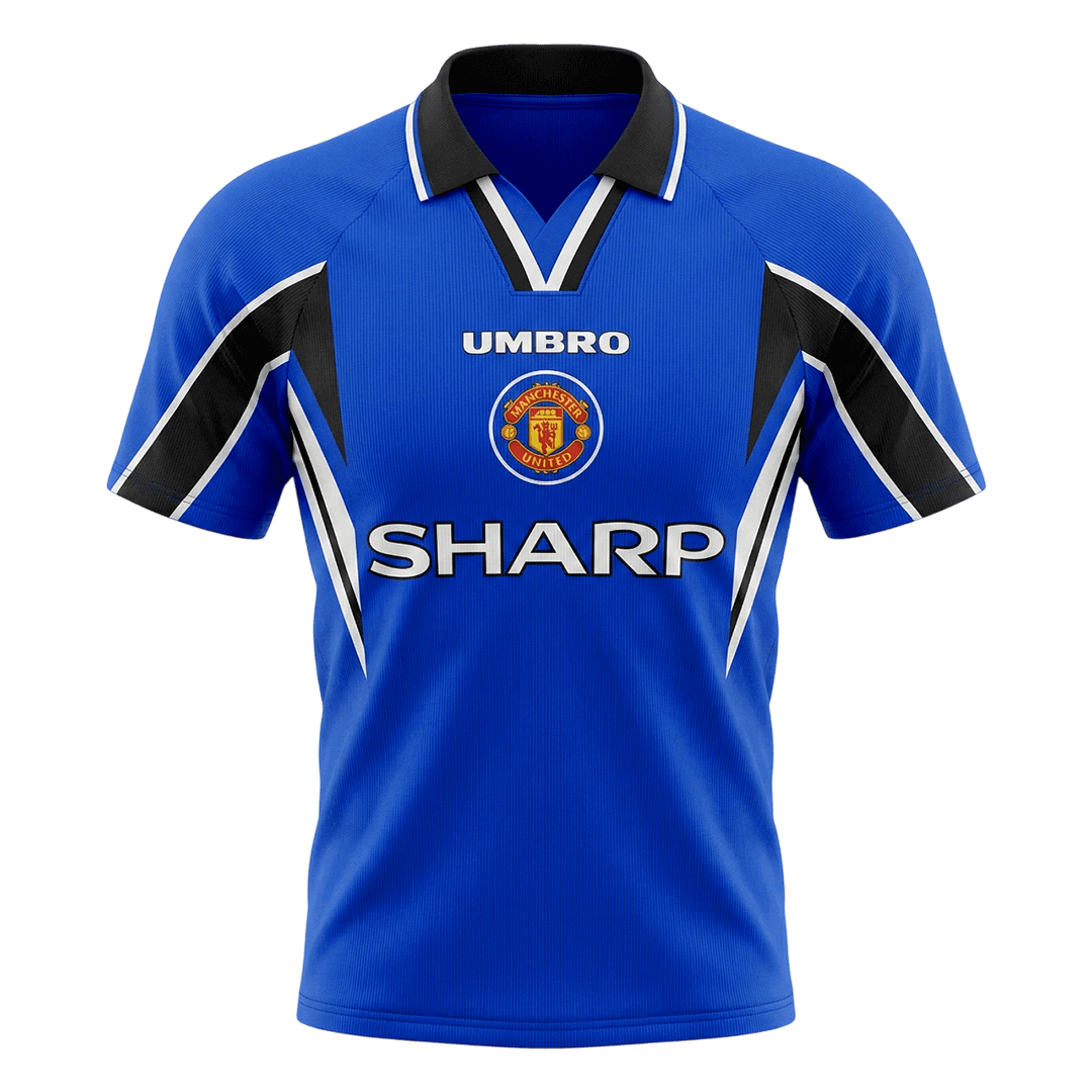 Camiseta Retro 1996/97 Manchester United Tercera Equipación - camisetasfutbol