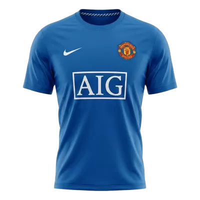 Camiseta Retro 2008/09 Manchester United Tercera Equipación - camisetasfutbol