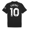 Camiseta CHERKI #10 Manchester City 2025/26 Segunda Equipación - Versión Hincha - camisetasfutbol