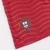 Miniconjunto Portugal 2026 Primera Equipación Copa del Mundo Niño - camisetasfutbol