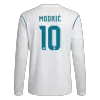 Camiseta Retro 2017/18 MODRIĆ #10 Real Madrid Primera Equipación Manga Larga Local Hombre - Versión Hincha - camisetasfutbol