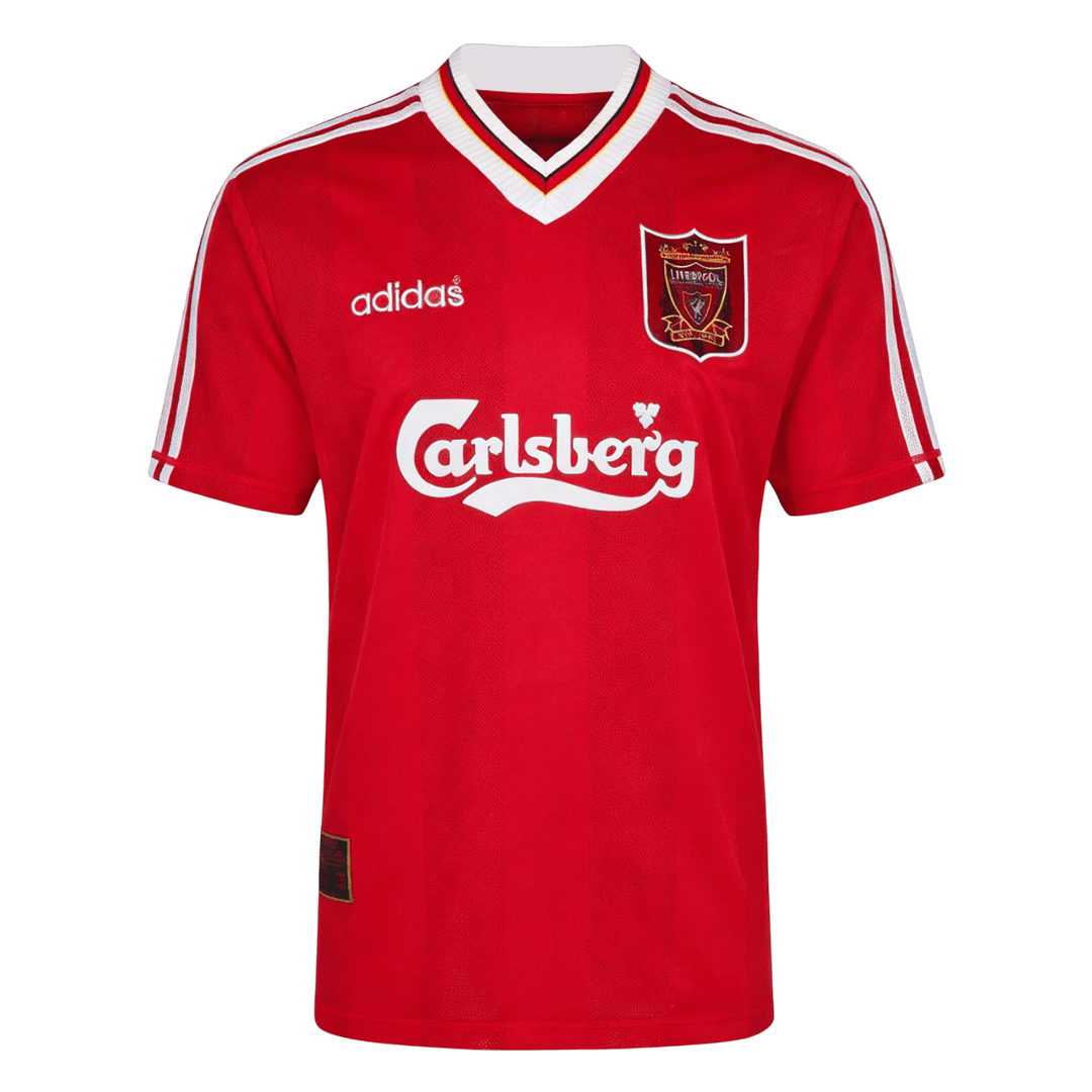 Camiseta Retro 1995/96 Liverpool Primera Equipación - camisetasfutbol