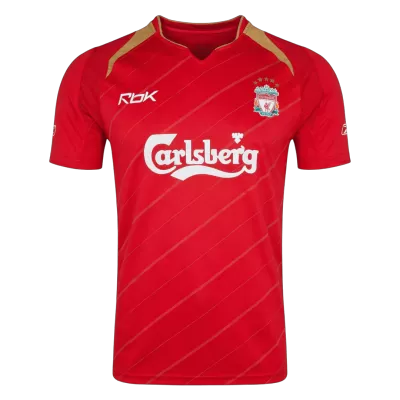 Camiseta Retro 2005/06 Liverpool Primera Equipación - camisetasfutbol