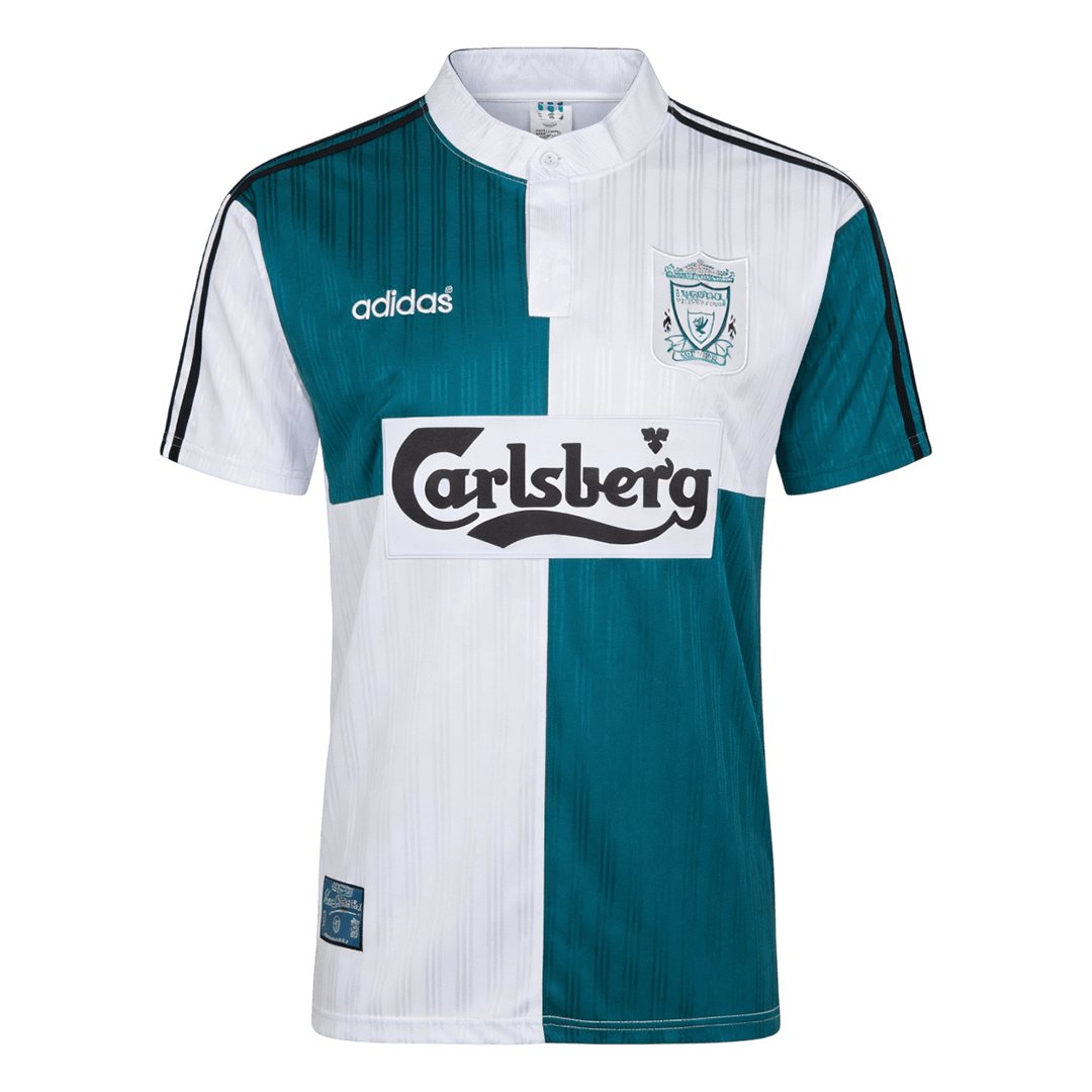 Camiseta Retro 1995/96 Liverpool Segunda Equipación - camisetasfutbol