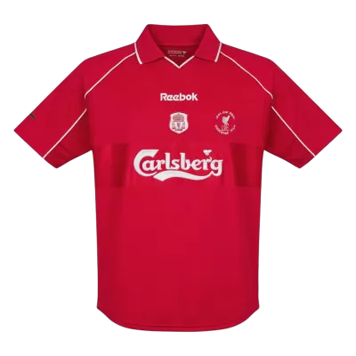 Camiseta Retro 2000/01 Liverpool Primera Equipación - camisetasfutbol