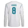 Camiseta Retro 2017/18 KROOS #8 Real Madrid Primera Equipación Manga Larga Local Hombre - Versión Hincha - camisetasfutbol