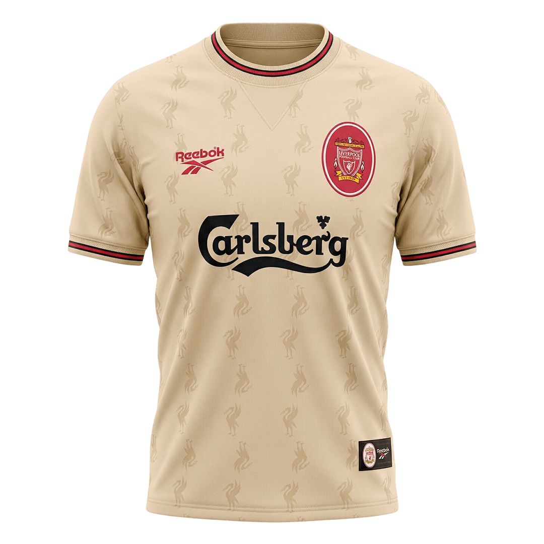 Camiseta Retro 1996/97 Liverpool Segunda Equipación - camisetasfutbol