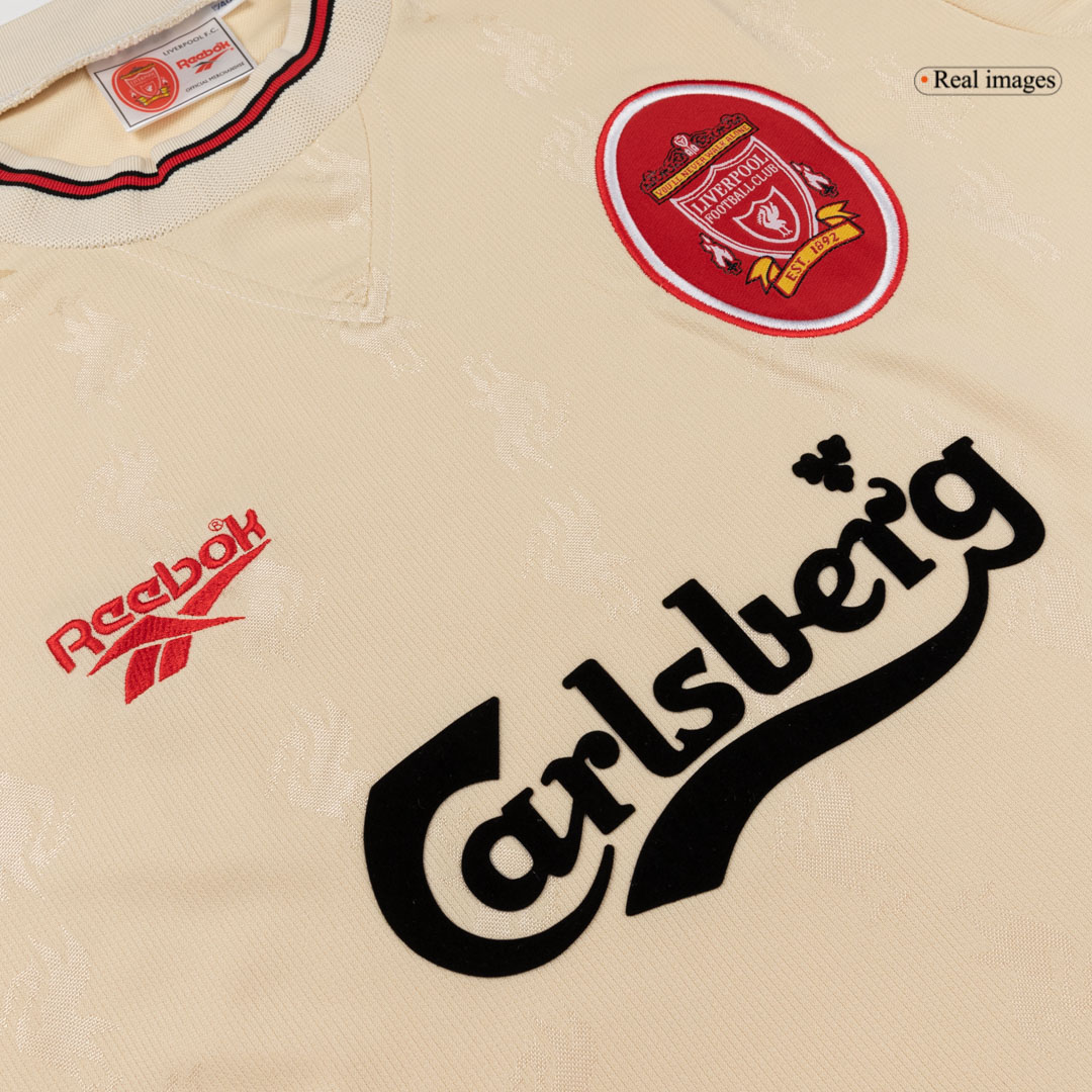 Camiseta Retro 1996/97 Liverpool Segunda Equipación - camisetasfutbol