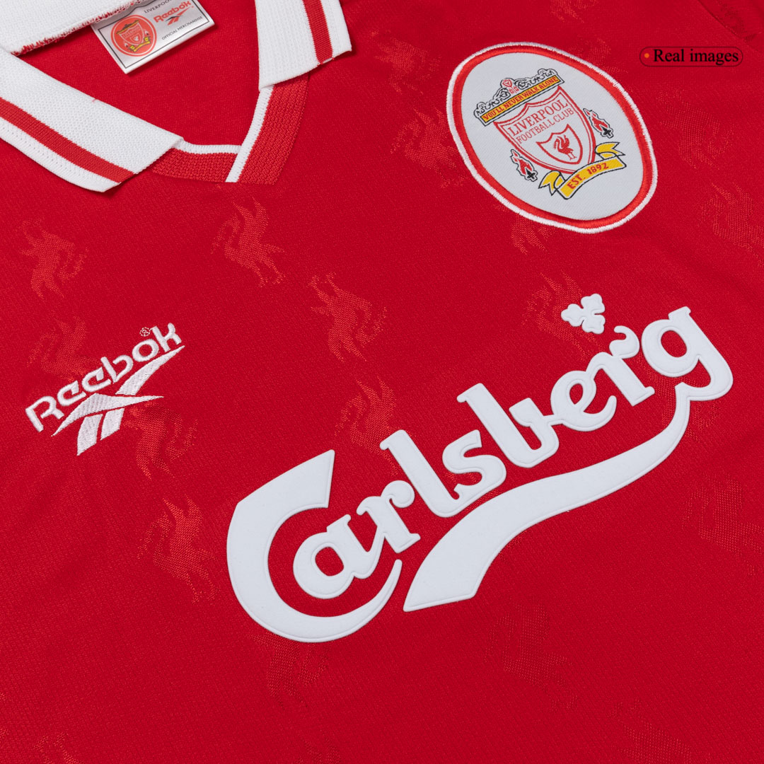 Camiseta Retro 1996/97 Liverpool Primera Equipación - camisetasfutbol