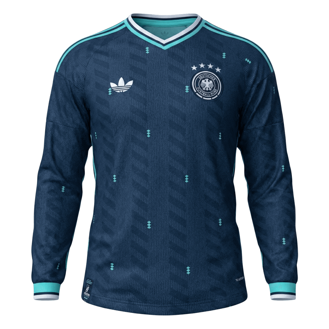 Camiseta Manga Larga Alemania 2026 Segunda Equipación Copa del Mundo - Versión Hincha - camisetasfutbol