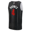 Camiseta BARNES #4 Toronto Raptors Swingman Black NBA Jersey - City Edition - camisetasfutbol