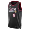 Camiseta MAXEY#0 Philadelphia 76ers Swingman Black NBA Jersey - Classic Edition - camisetasfutbol