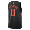 Camiseta BRUNSON #11 New York Knicks Swingman Black NBA Jersey - Statement Edition - camisetasfutbol