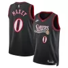 Camiseta MAXEY#0 Philadelphia 76ers Swingman Black NBA Jersey - Classic Edition - camisetasfutbol