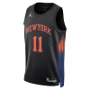 Camiseta BRUNSON #11 New York Knicks Swingman Black NBA Jersey - Statement Edition - camisetasfutbol