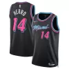 Camiseta HERRO#14 Miami Heat Swingman Black NBA Jersey - City Edition - camisetasfutbol