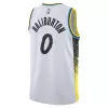 Camiseta HALIBURTON #0 Men's Indiana Pacers Swingman White NBA Jersey - City Edition - camisetasfutbol