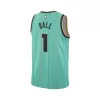 Camiseta BALL #1 Charlotte Hornets Swingman Green NBA Jersey - City Edition - camisetasfutbol