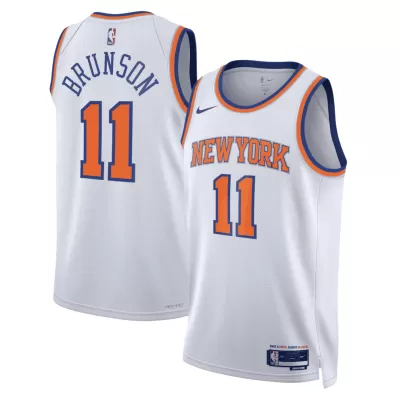 Camiseta BRUNSON #11 New York Knicks Swingman White NBA Jersey - Association Edition - camisetasfutbol