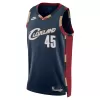 Camiseta MITCHELL#45 Cleveland Cavaliers Swingman Navy NBA Jersey - Classic Edition - camisetasfutbol