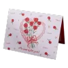 Custom Rose Heart Valentine's Day Card Red - camisetasfutbol