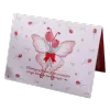 Custom Tulip Butterfly Valentine's Day Card Red - camisetasfutbol