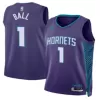 Camiseta BALL #1 Charlotte Hornets Swingman Green NBA Jersey - Statement Edition - camisetasfutbol