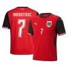Camiseta ARNAUTOVIC #7 Austria 2026 Primera Equipación Copa del Mundo - Versión Hincha - camisetasfutbol
