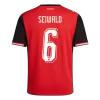 Camiseta SEIWALD #6 Austria 2026 Primera Equipación Copa del Mundo - Versión Hincha - camisetasfutbol