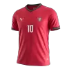 Camiseta BERNARDO #10 Portugal 2026 Primera Equipación Copa del Mundo - Versión Hincha - camisetasfutbol